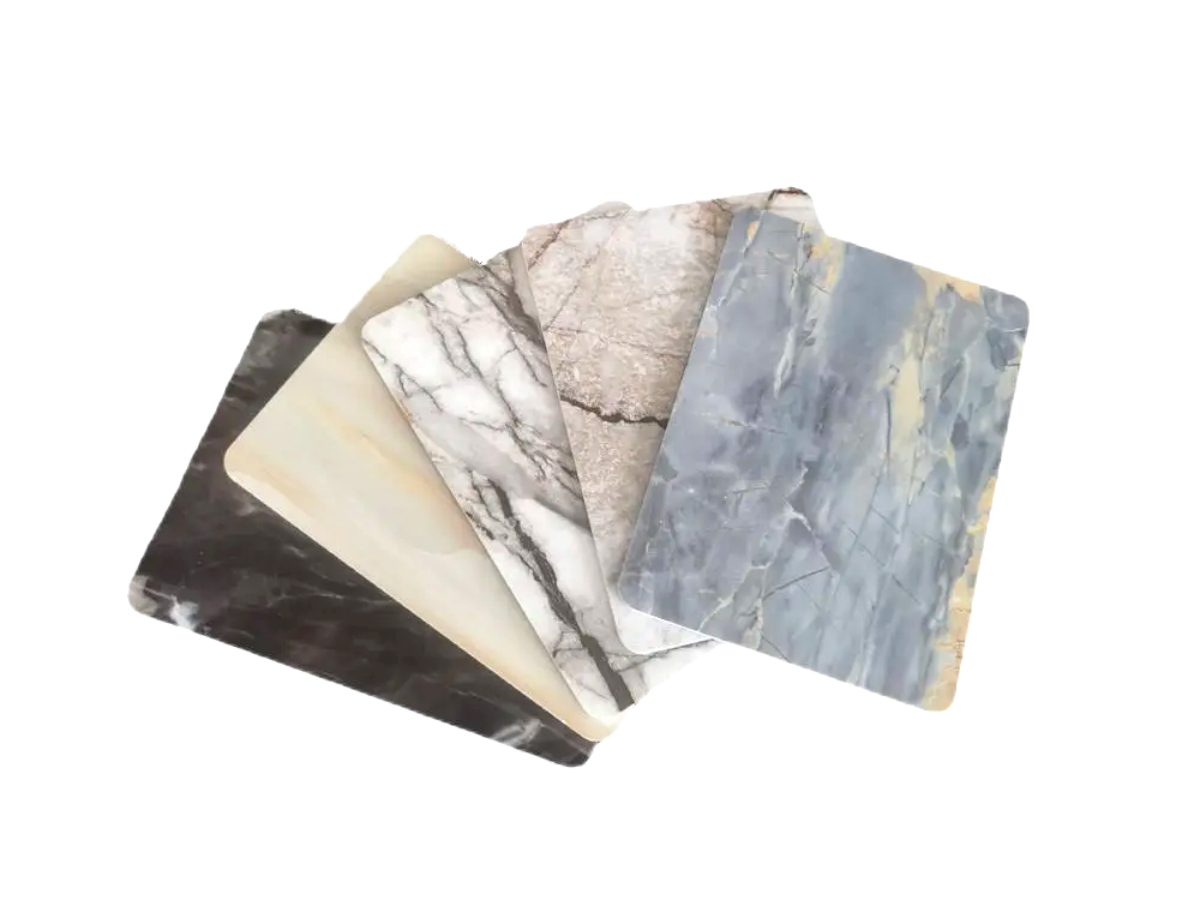 Dây chuyền đùn tấm đá cẩm thạch giả PVC