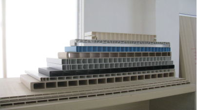 Dây chuyền đùn cửa gỗ PVC